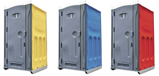 Yellow-Red-Blue-Door-Colours-of-billabong-sewer-connect-portable-toilet