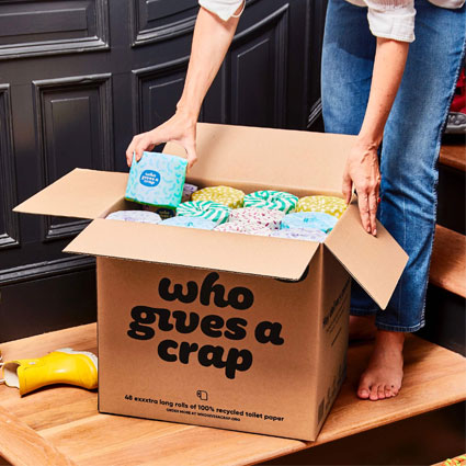 unbox-a-box-of-48-who-gives-a-crap-toilet-rolls