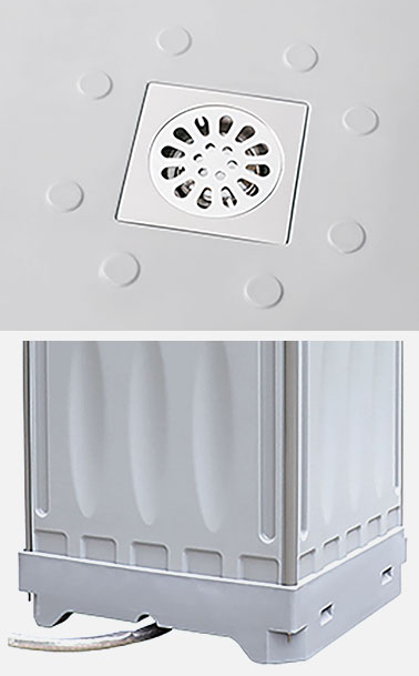 Portable-Shower-Aqua-shower-drain-&-pipe